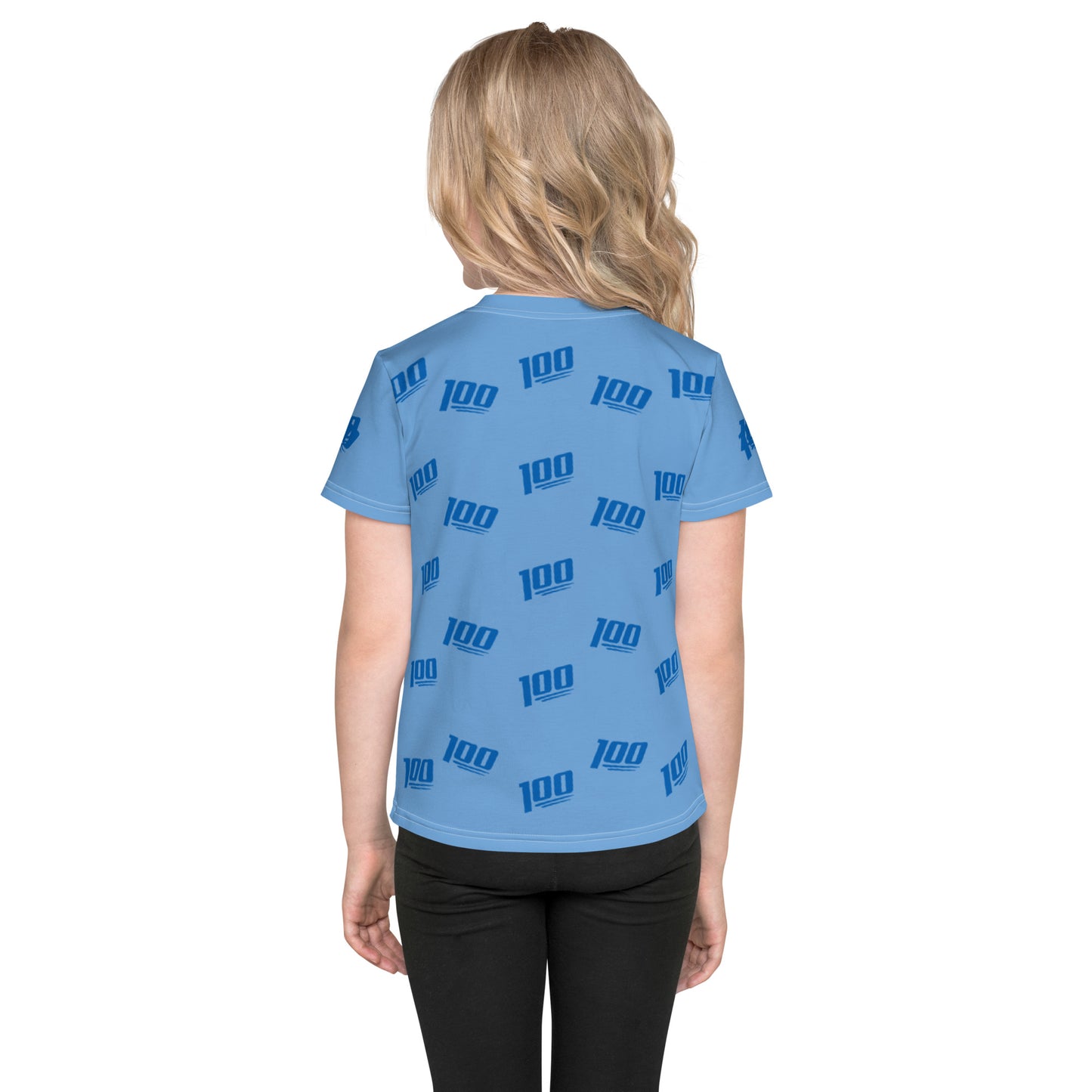 100 Logo Kids Crew Neck T-Shirt