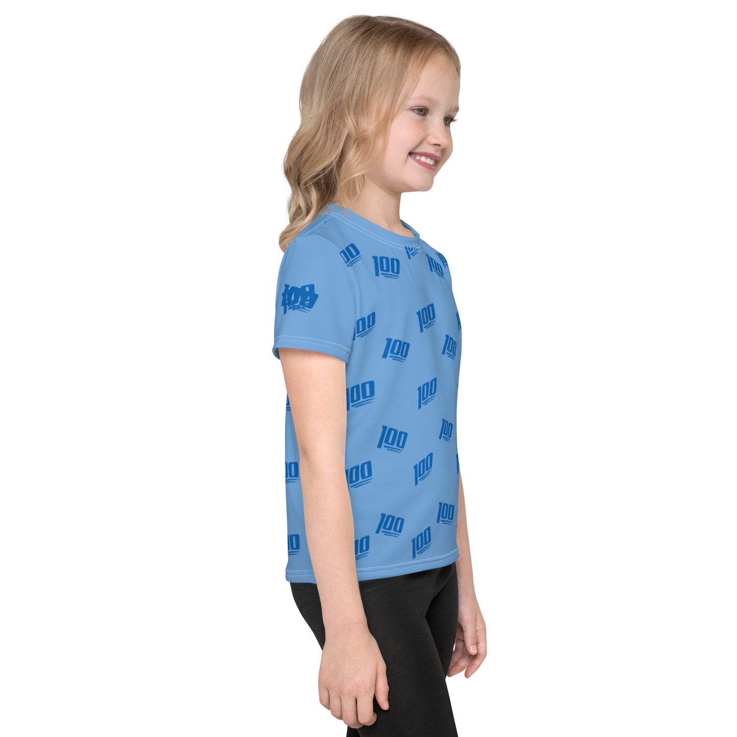 100 Logo Kids Crew Neck T-Shirt