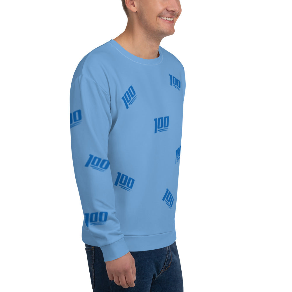 100 Logo Unisex Sweatshirt