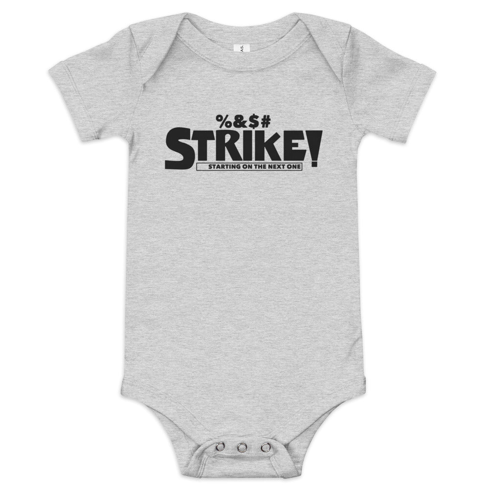 STRIKE! Baby Short Sleeve Onesie
