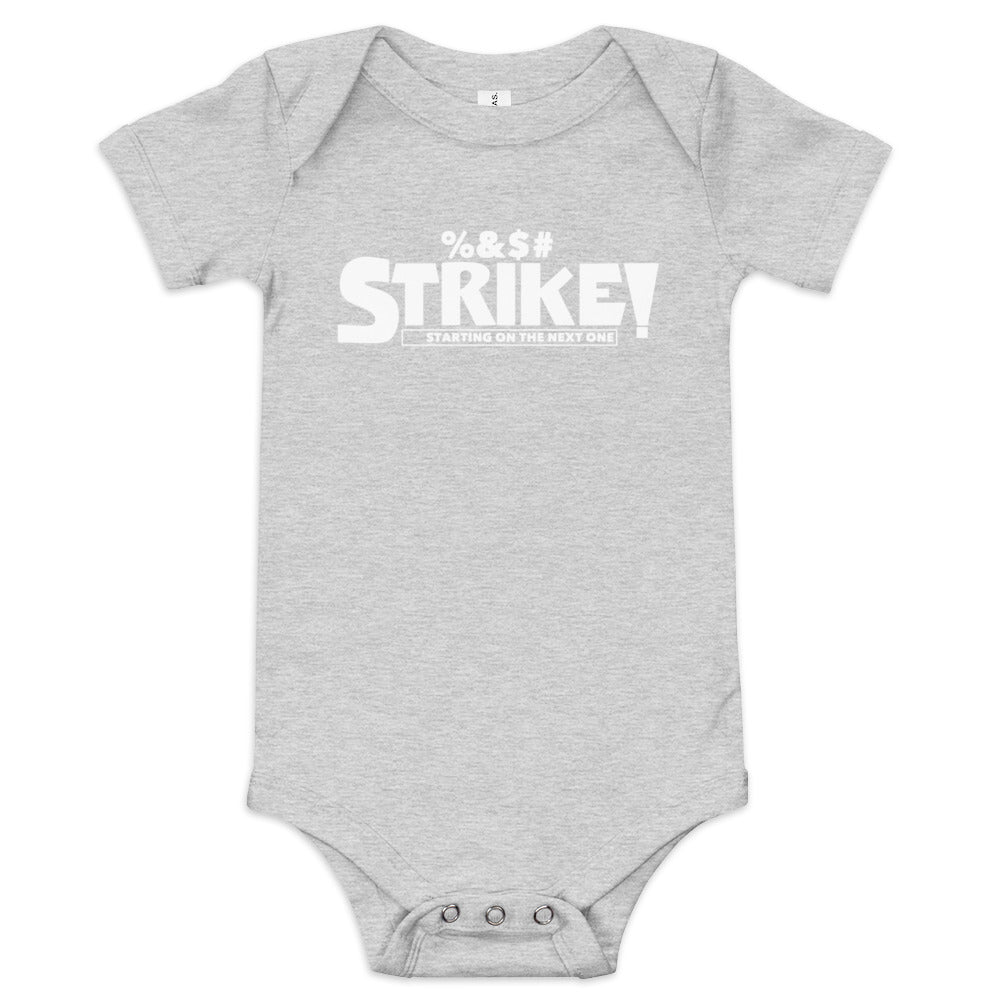 STRIKE! Baby Short Sleeve Onesie