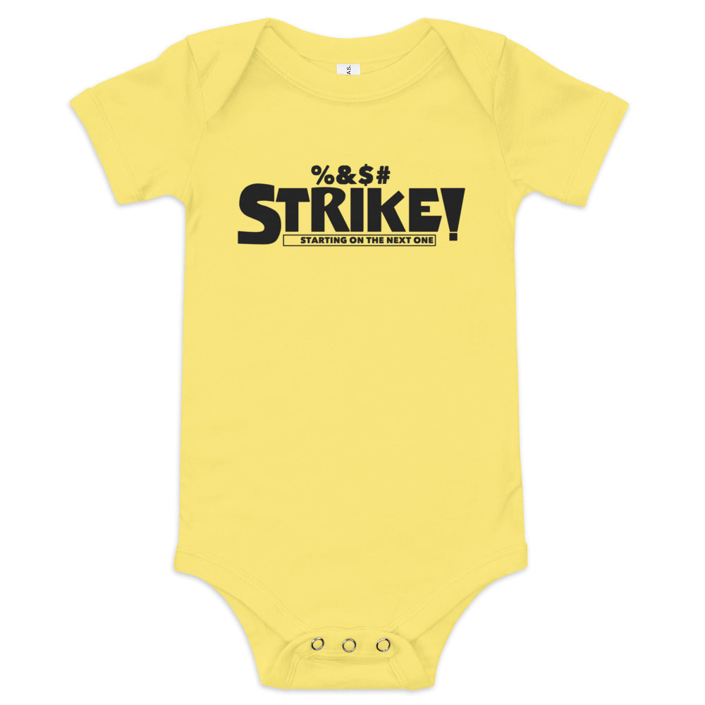 STRIKE! Baby Short Sleeve Onesie