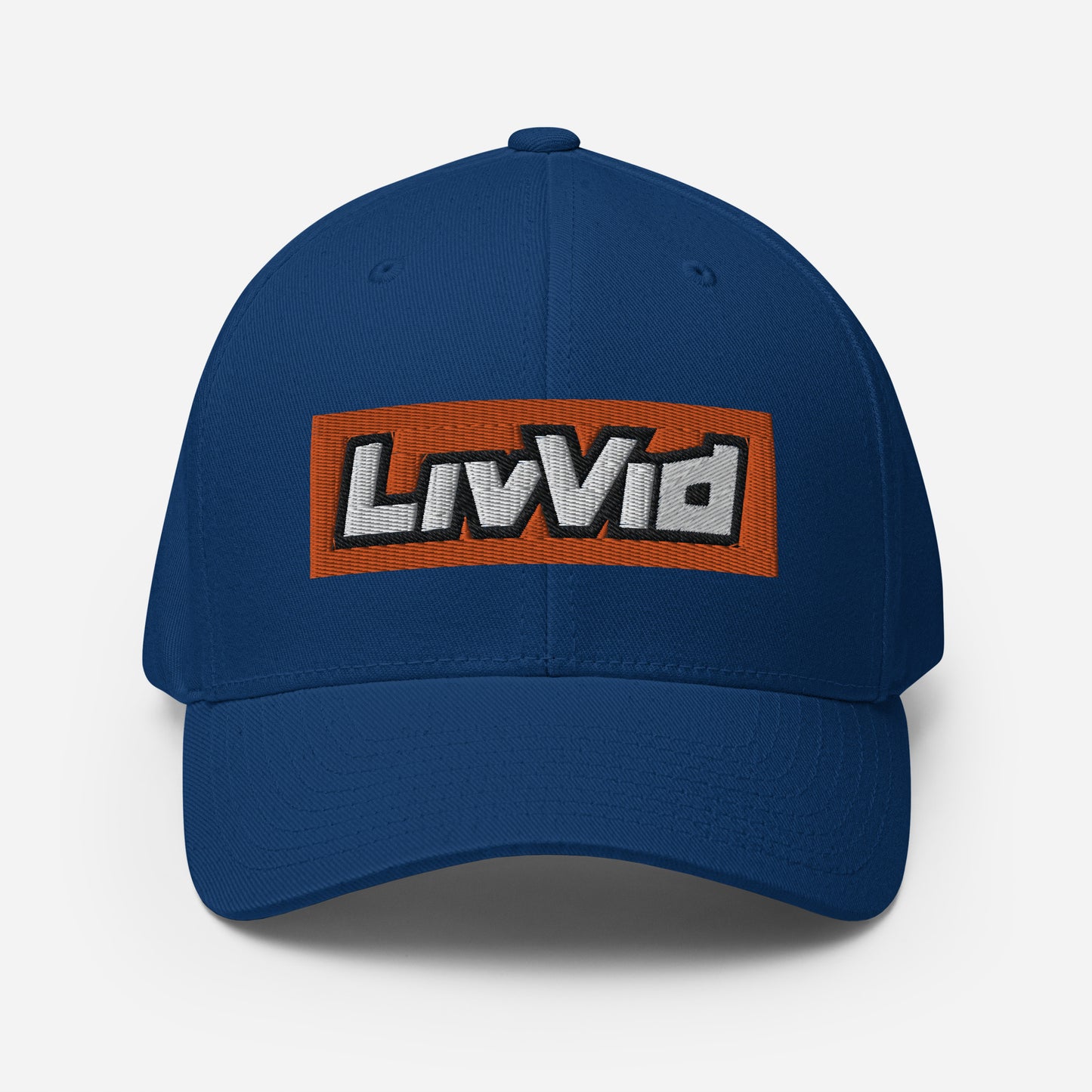 LivVid Logo Structured Twill Cap