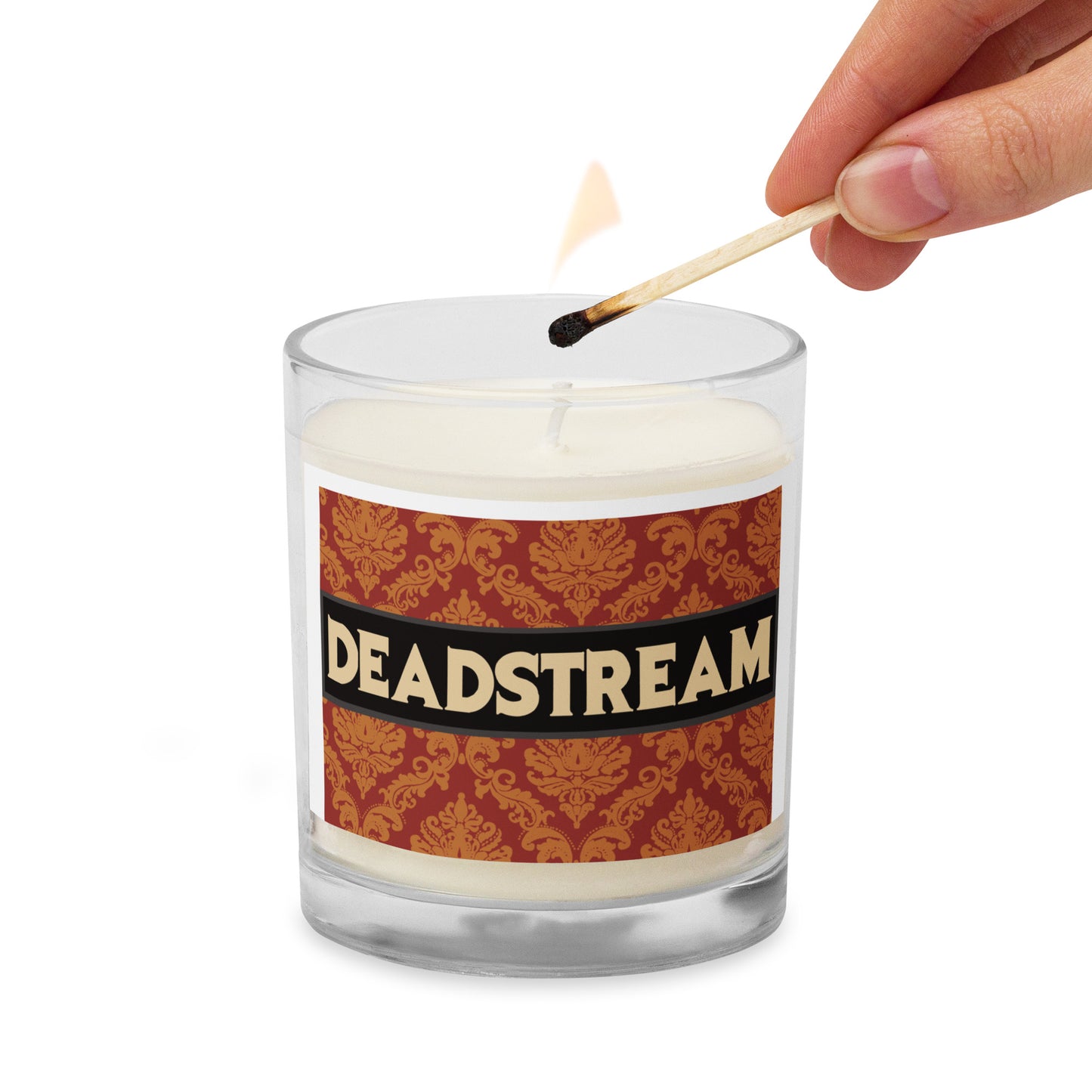 Deadstream Glass Jar Soy Wax Candle