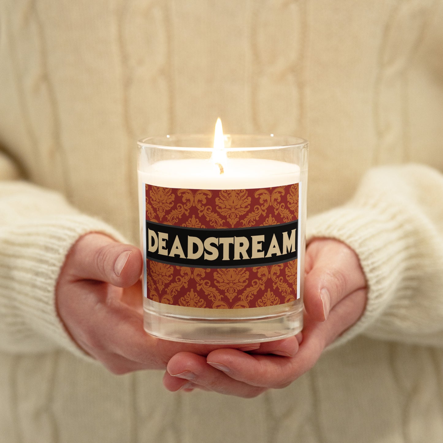 Deadstream Glass Jar Soy Wax Candle