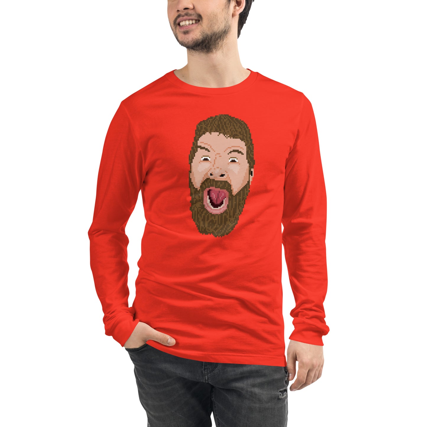 EmoShawn Screaming Unisex Long Sleeve Tee