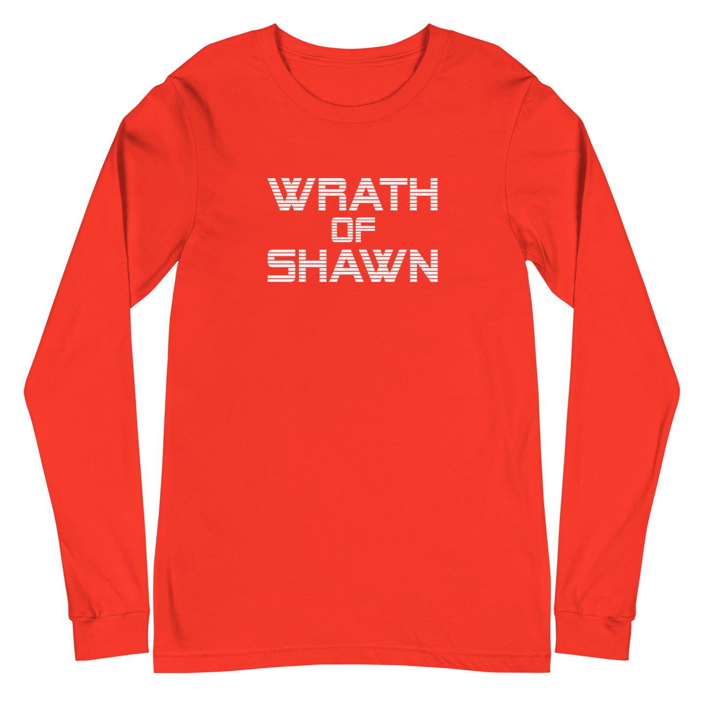 WRATH OF SHAWN Unisex Long Sleeve Tee