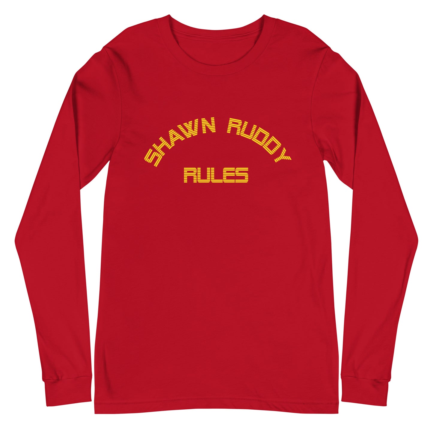 SHAWN RUDDY RULES Unisex Long Sleeve Tee