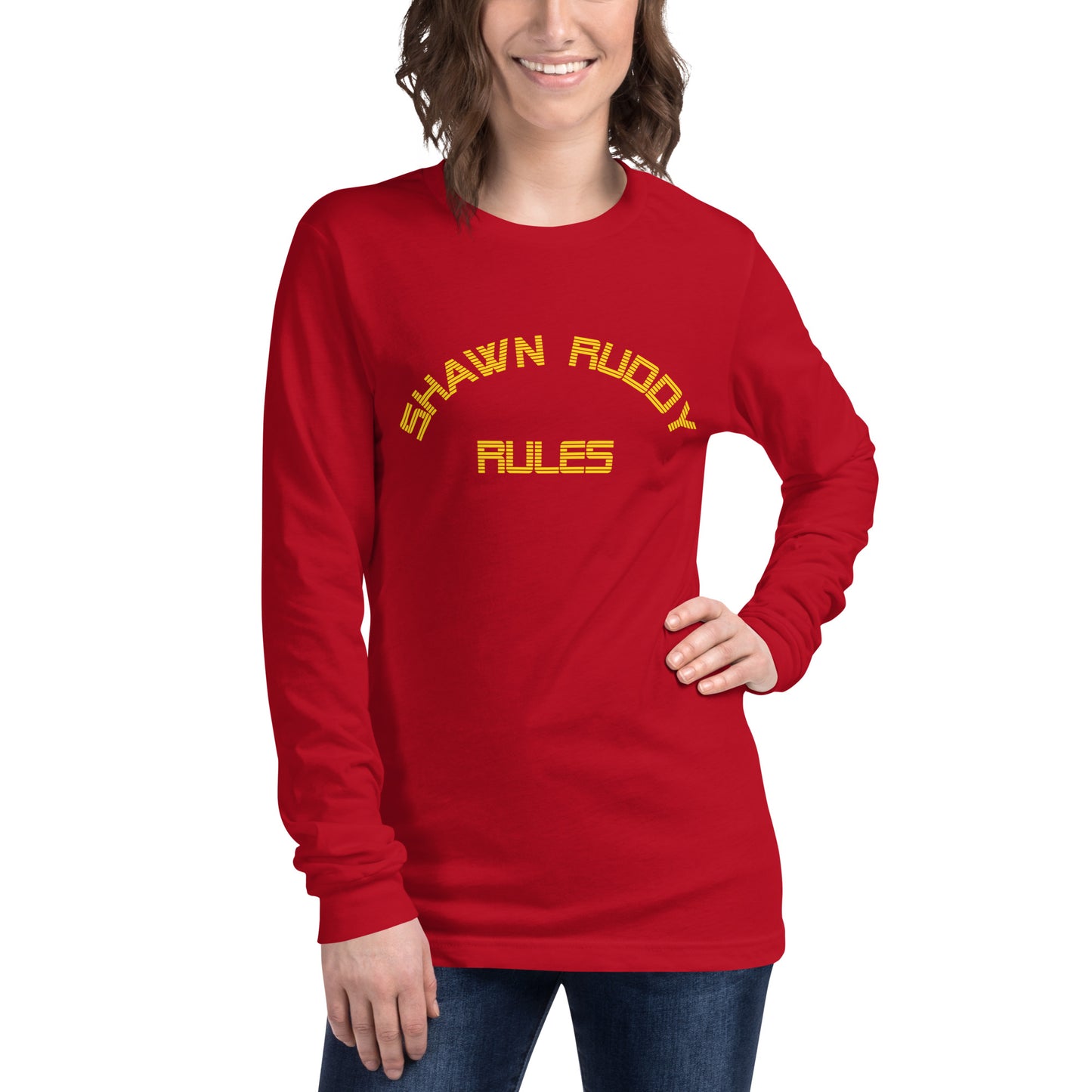 SHAWN RUDDY RULES Unisex Long Sleeve Tee