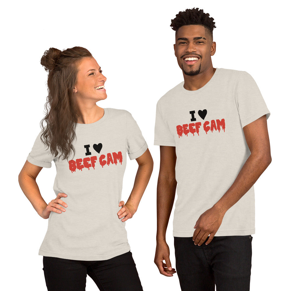 I ❤️ BEEF CAM Unisex T-Shirt