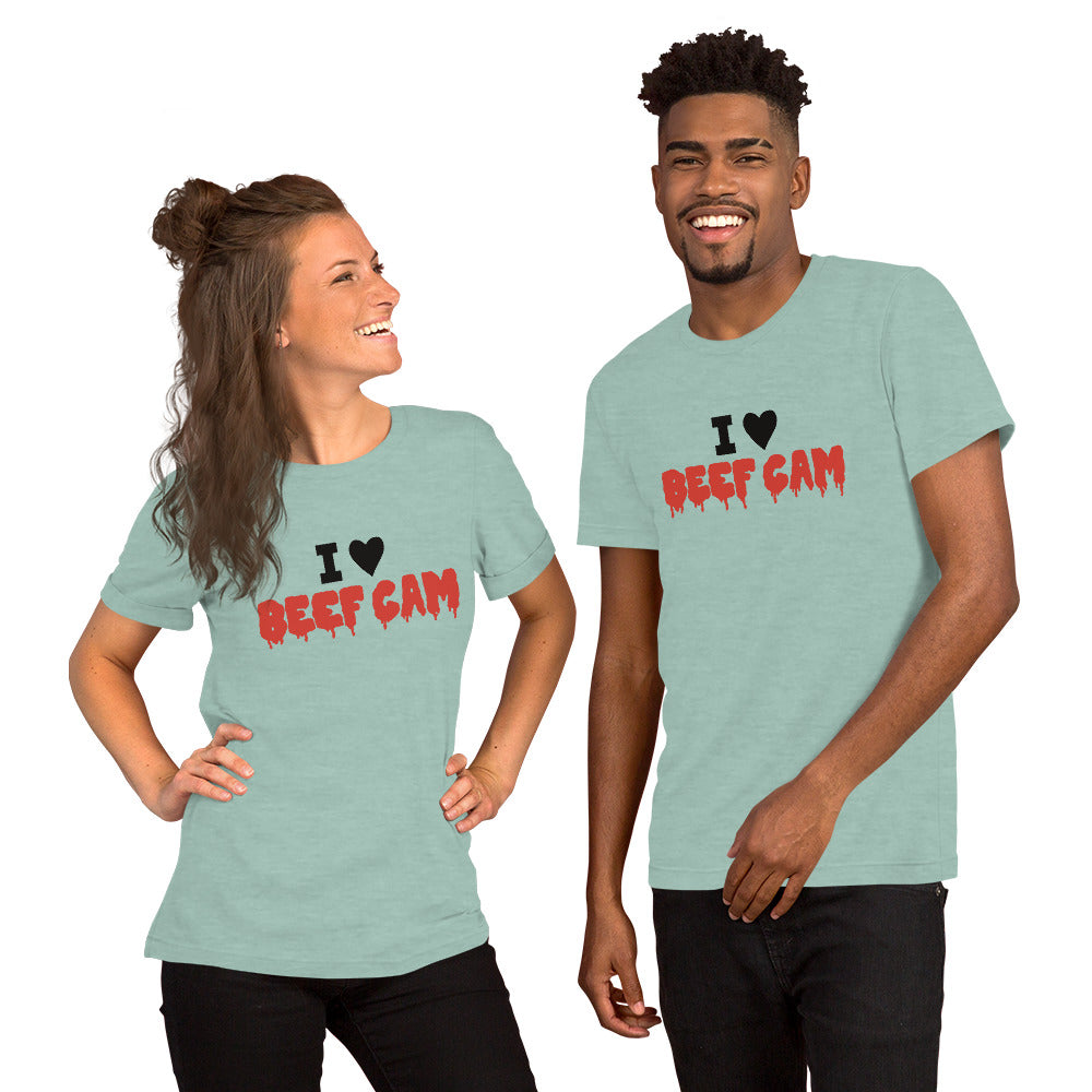 I ❤️ BEEF CAM Unisex T-Shirt