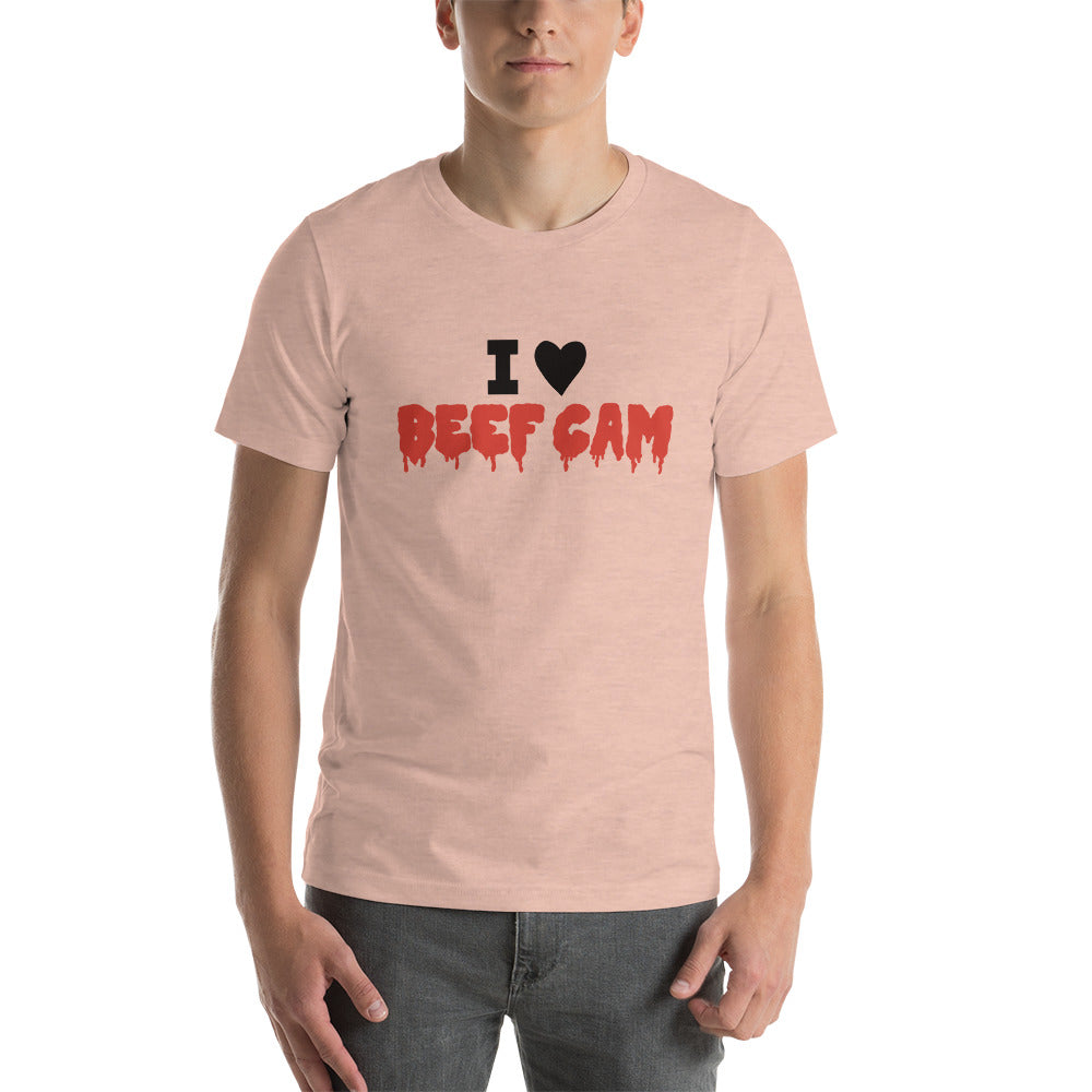 I ❤️ BEEF CAM Unisex T-Shirt