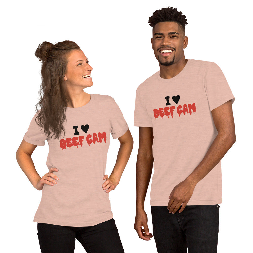 I ❤️ BEEF CAM Unisex T-Shirt