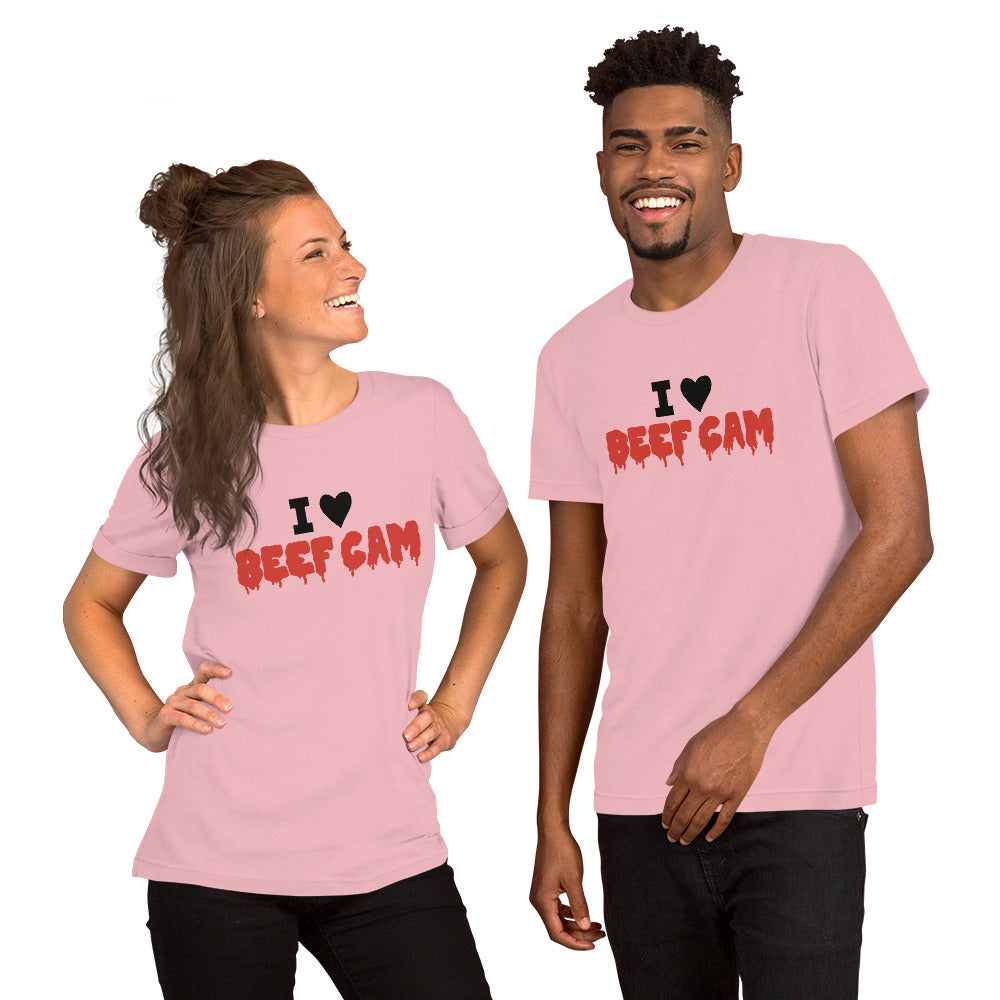 I ❤️ BEEF CAM Unisex T-Shirt