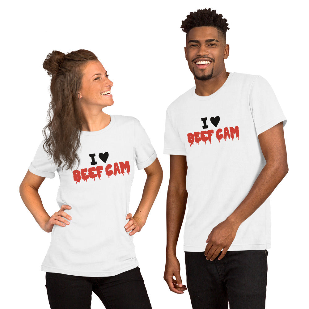 I ❤️ BEEF CAM Unisex T-Shirt