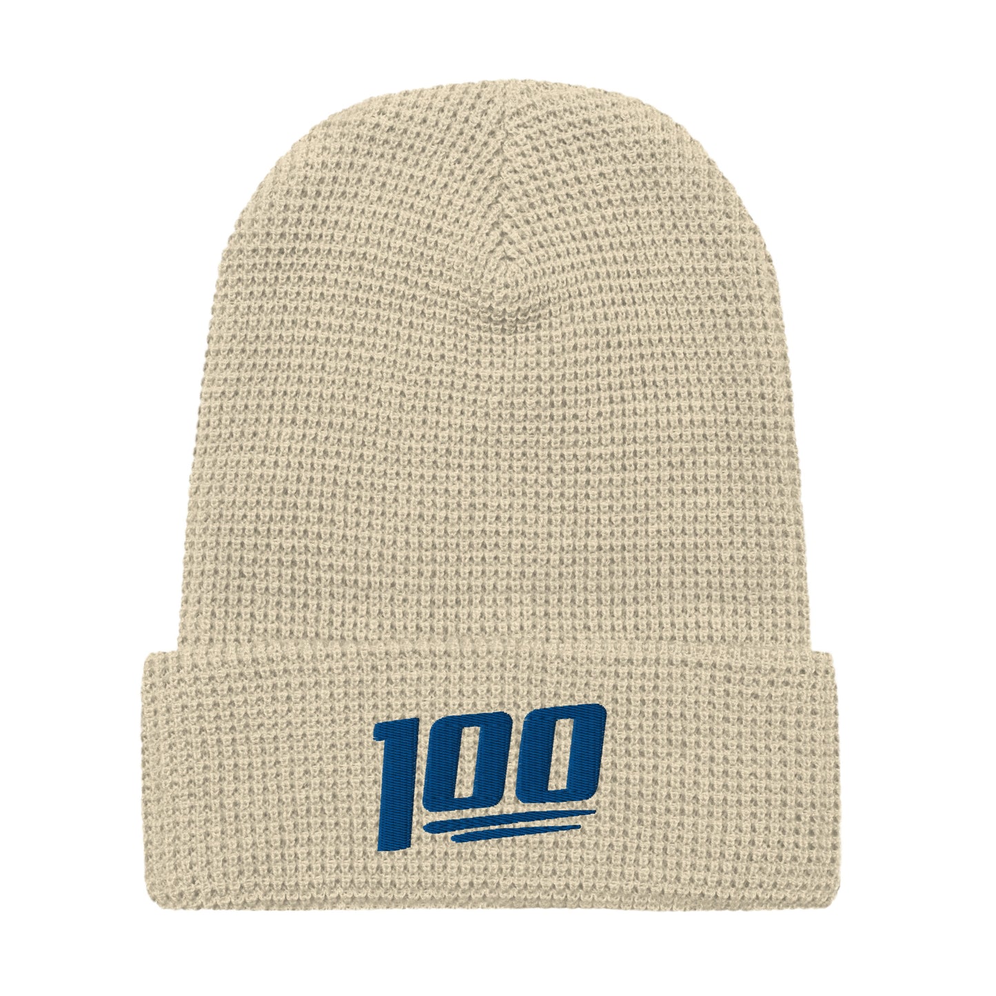 100 Logo Waffle Beanie