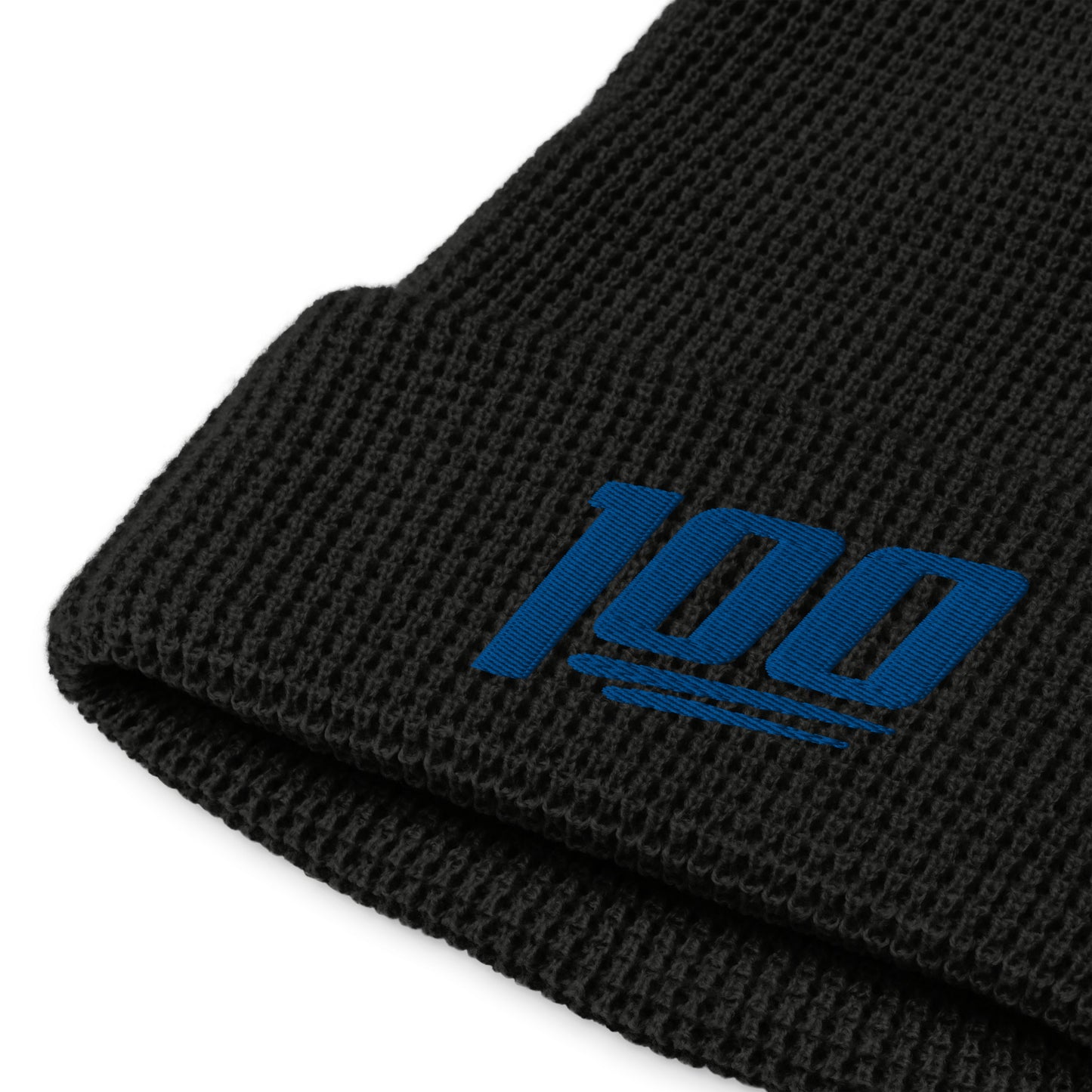100 Logo Waffle Beanie