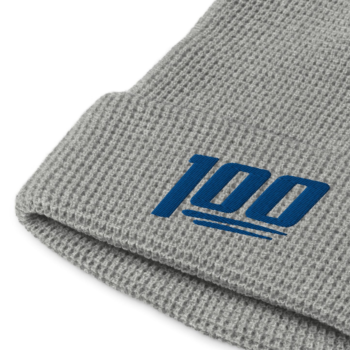100 Logo Waffle Beanie