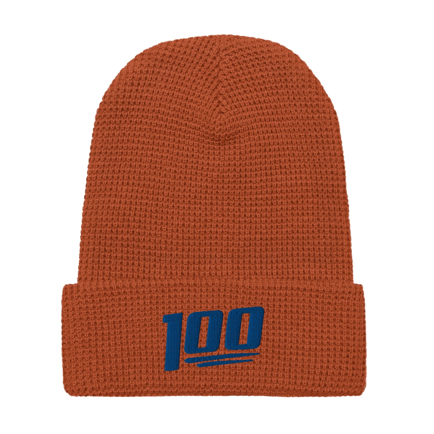 100 Logo Waffle Beanie