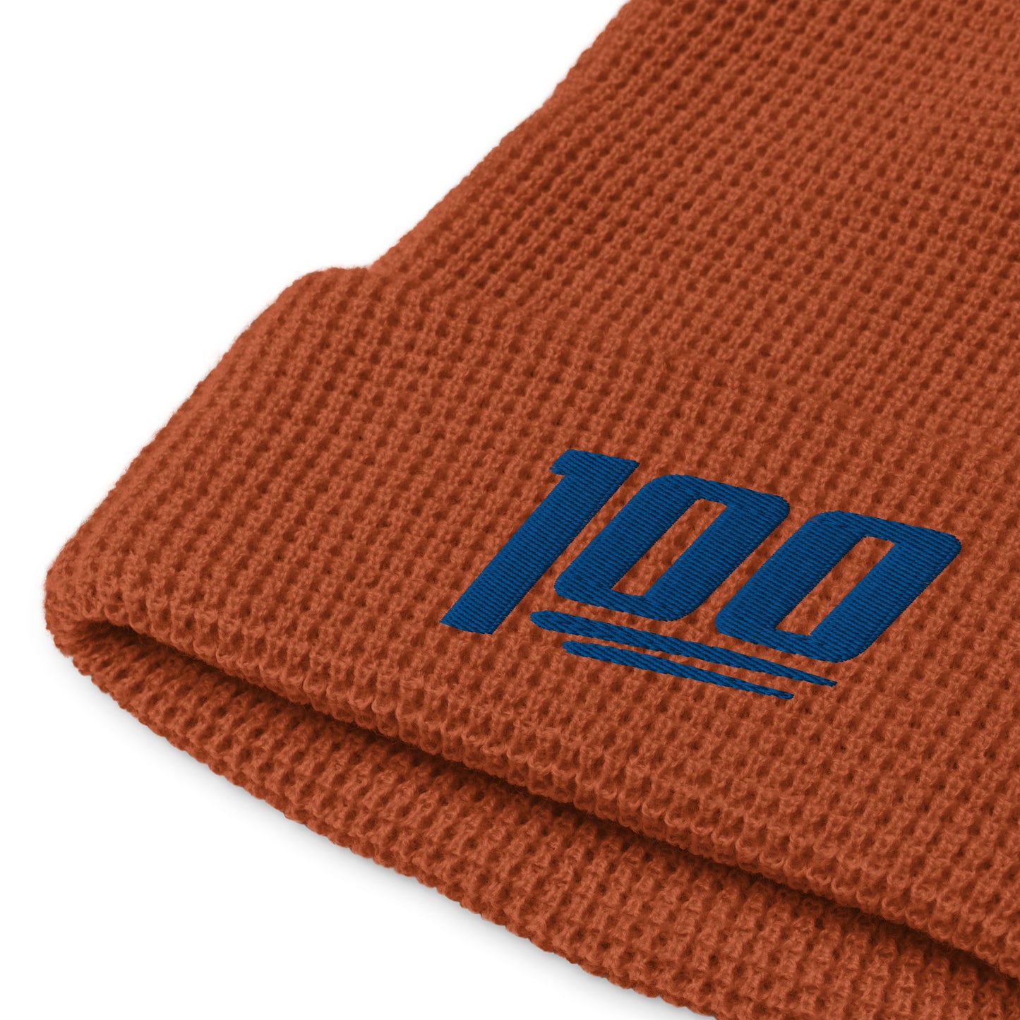 100 Logo Waffle Beanie