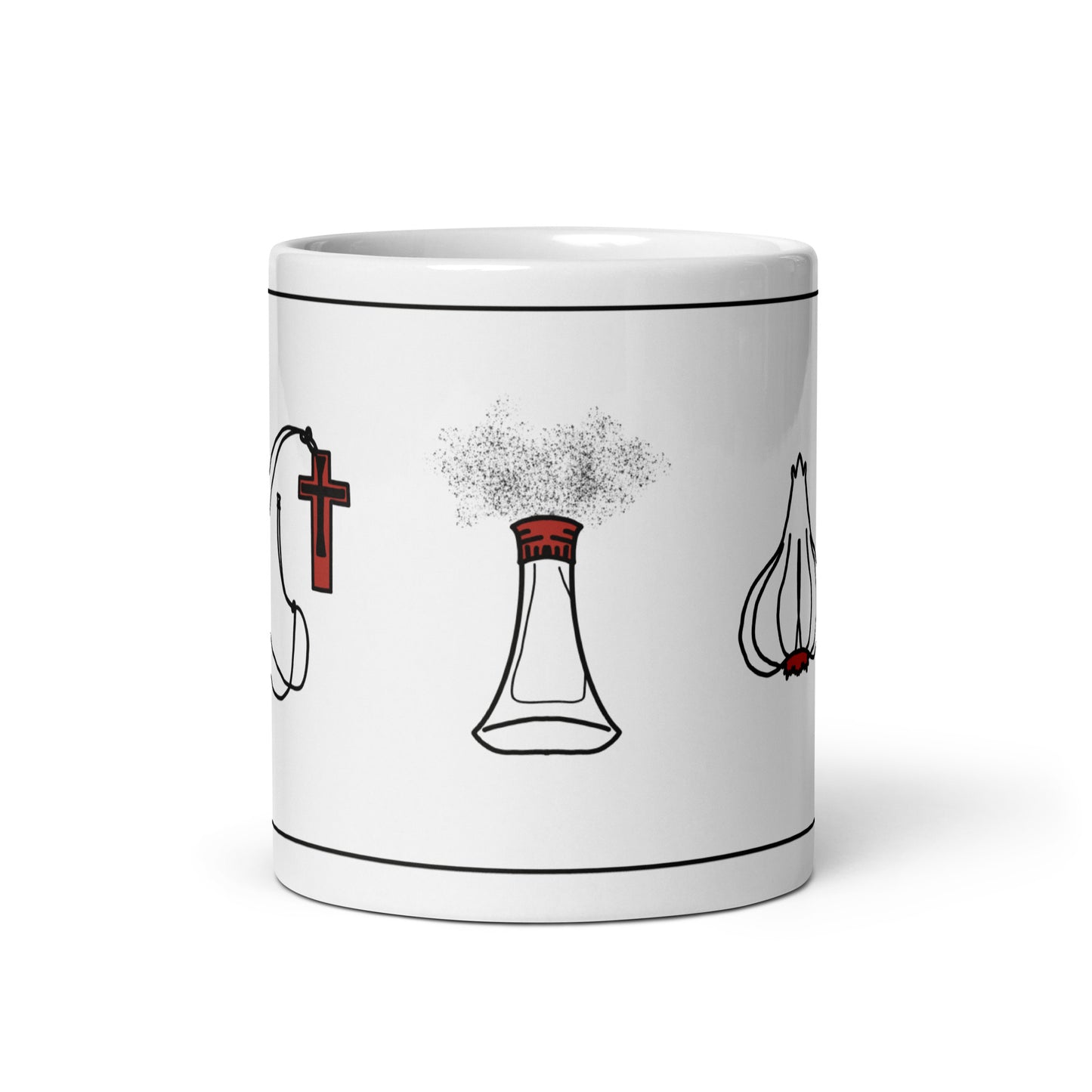 Paranormal Kit White Glossy Mug
