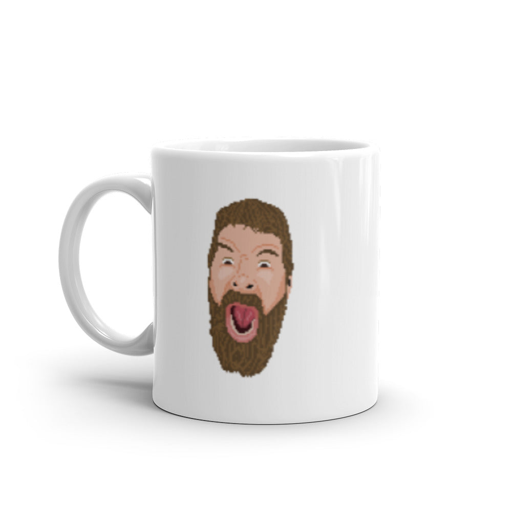 EmoShawn Screaming White Glossy Mug