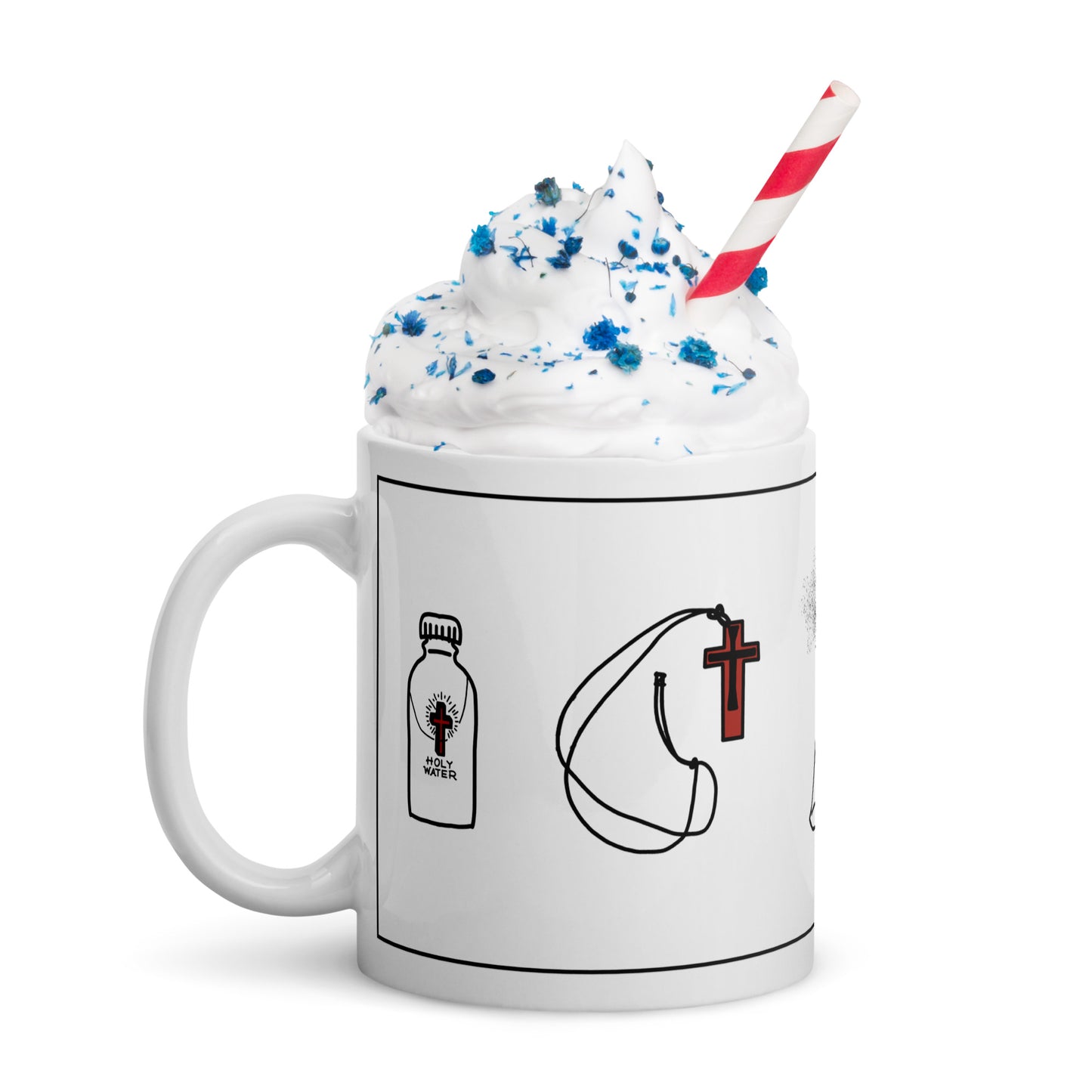 Paranormal Kit White Glossy Mug