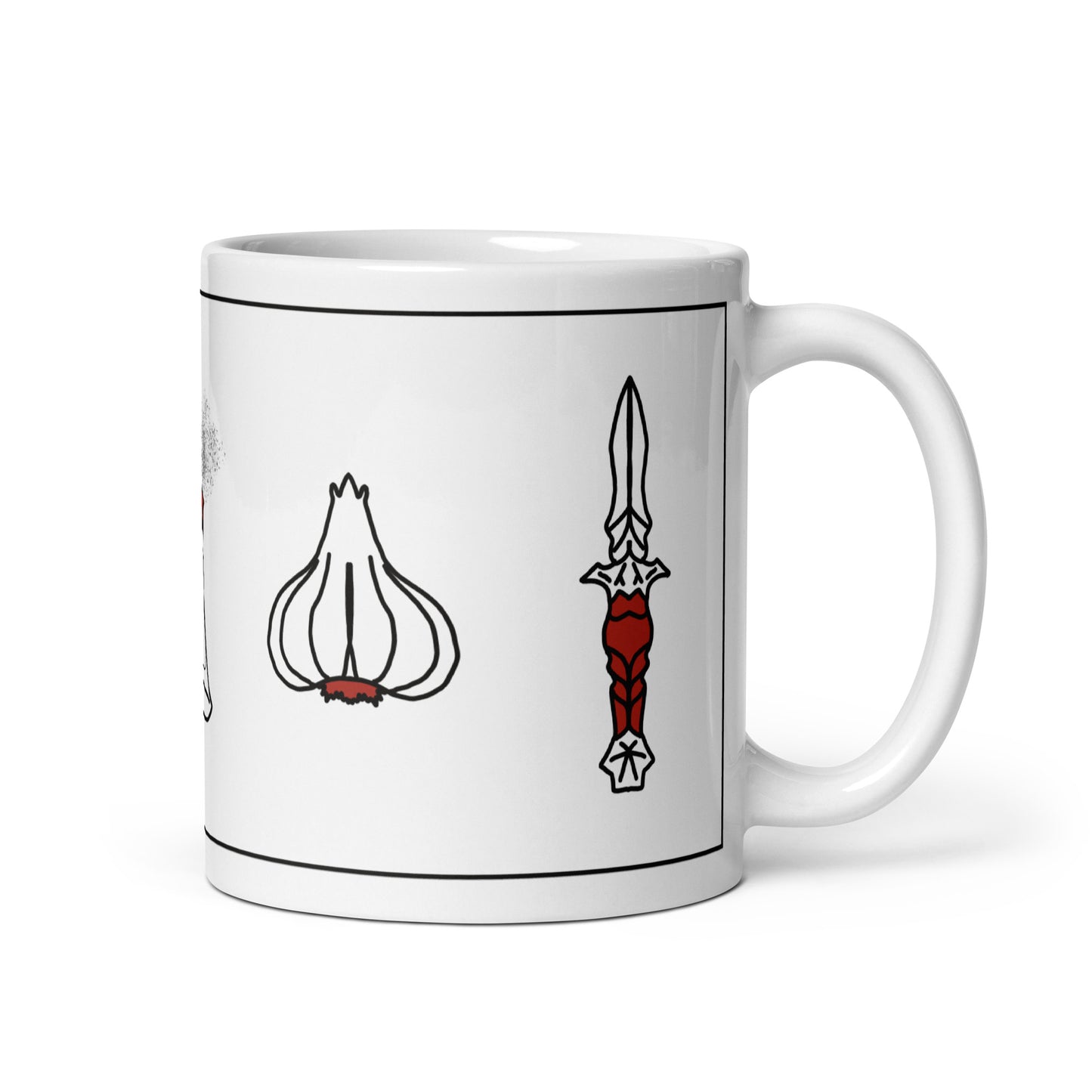 Paranormal Kit White Glossy Mug