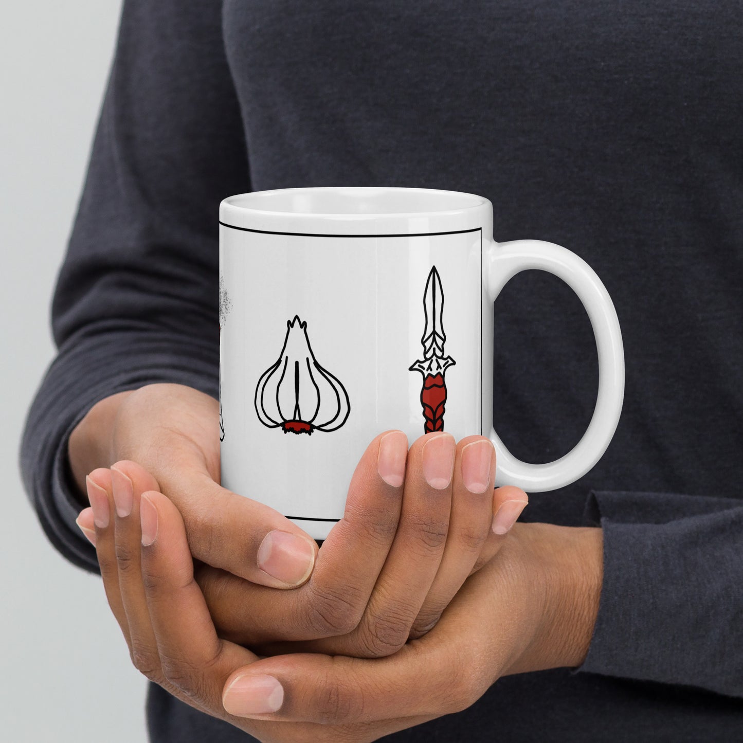 Paranormal Kit White Glossy Mug