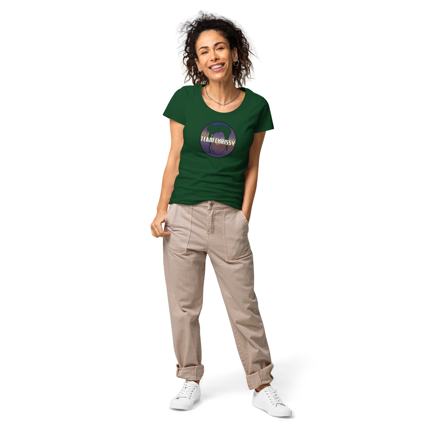 TEAM CHRISSY Women’s Basic Organic T-Shirt