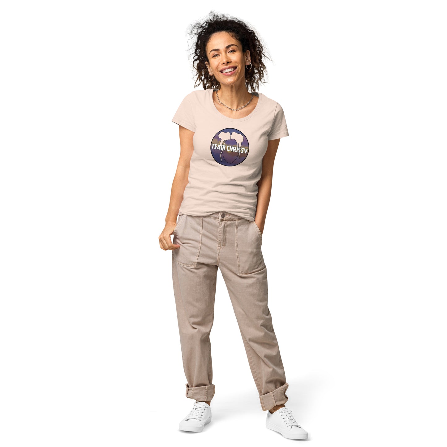 TEAM CHRISSY Women’s Basic Organic T-Shirt