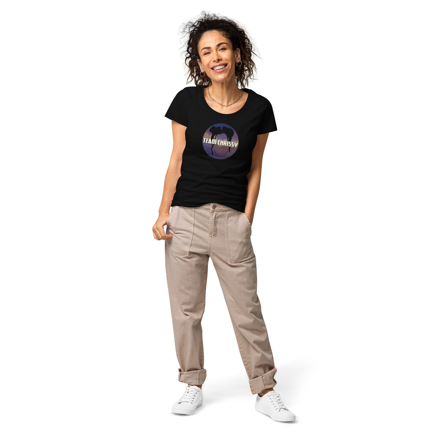 TEAM CHRISSY Women’s Basic Organic T-Shirt
