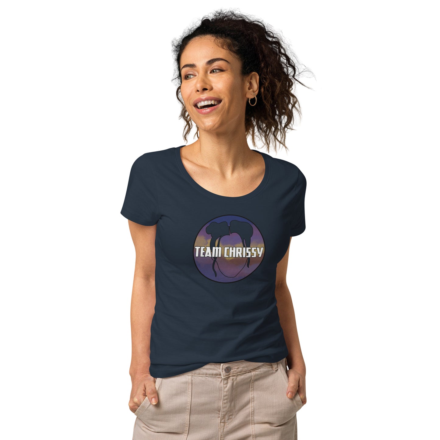 TEAM CHRISSY Women’s Basic Organic T-Shirt