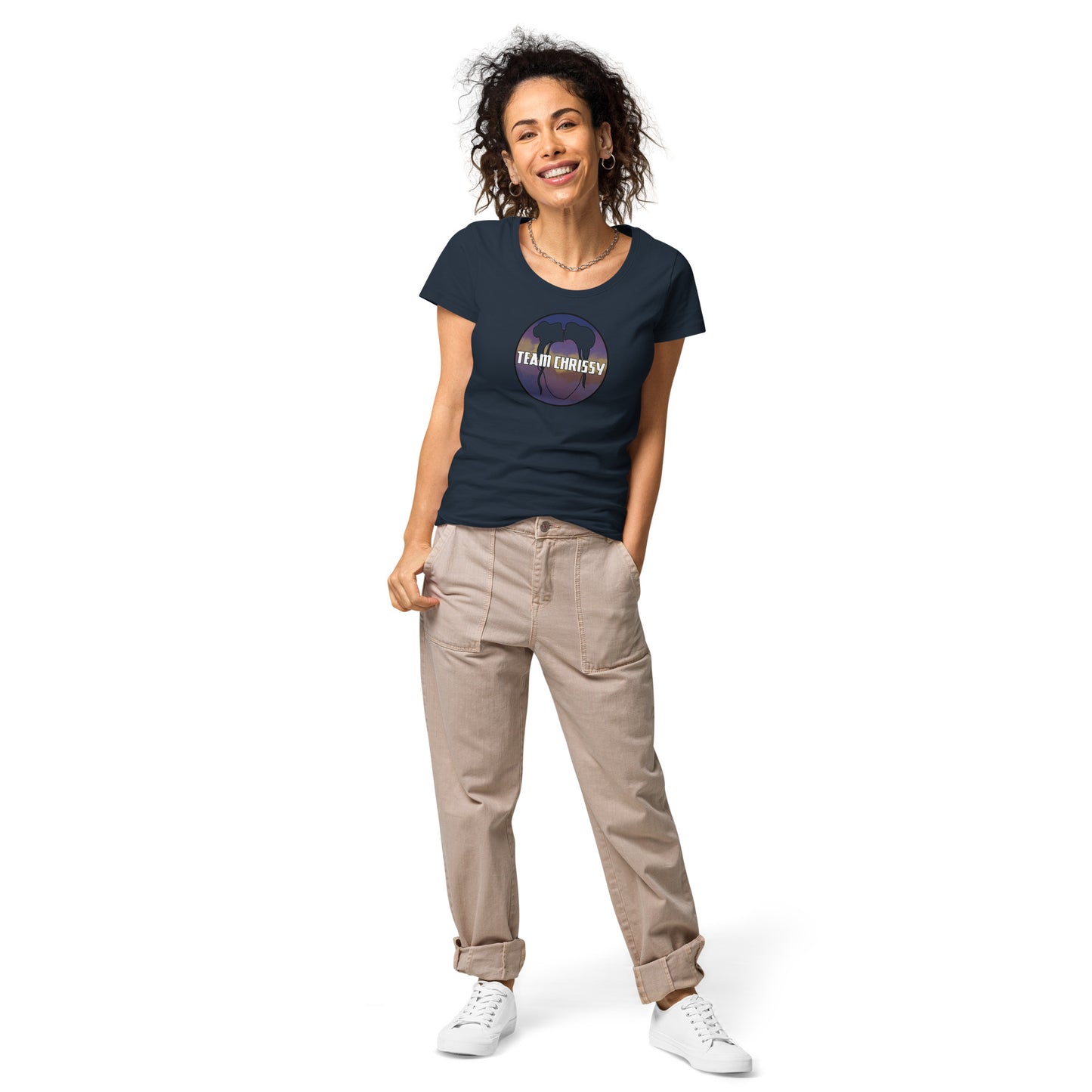 TEAM CHRISSY Women’s Basic Organic T-Shirt
