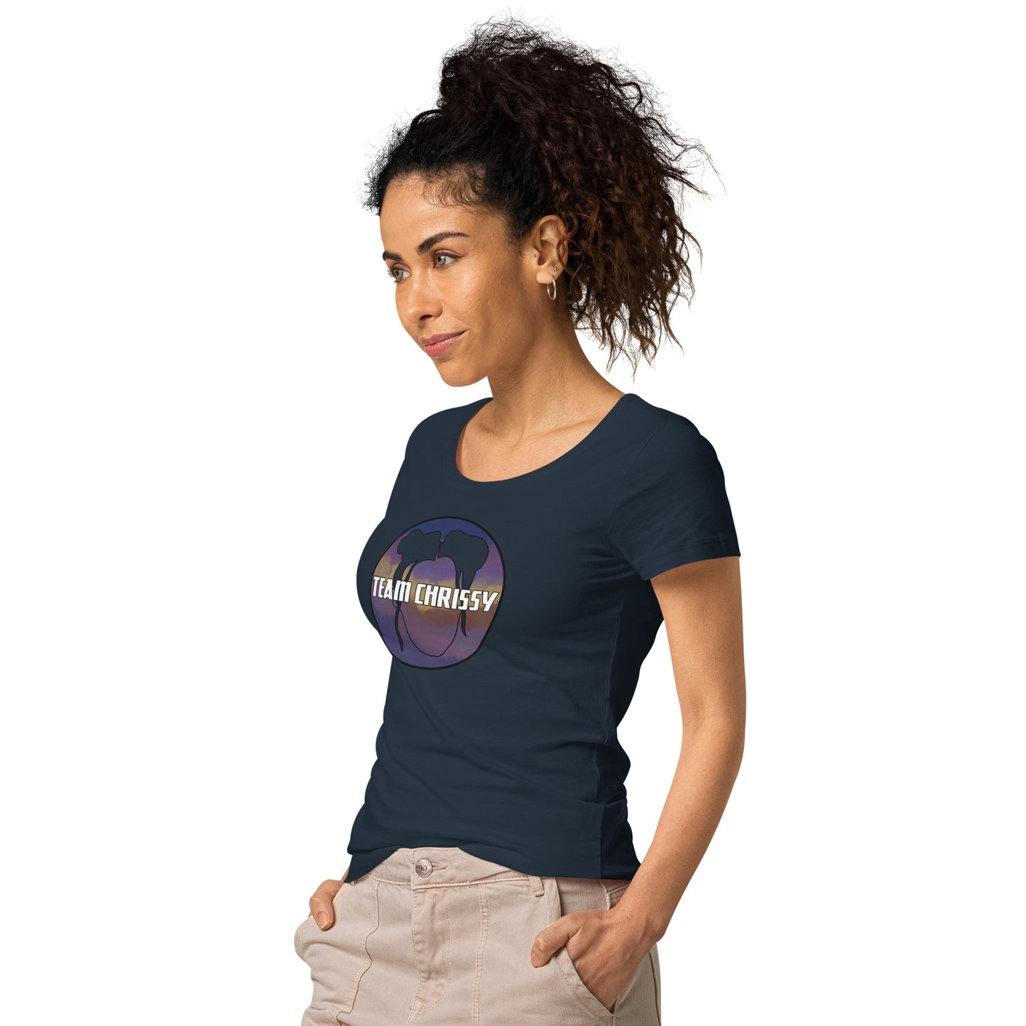 TEAM CHRISSY Women’s Basic Organic T-Shirt