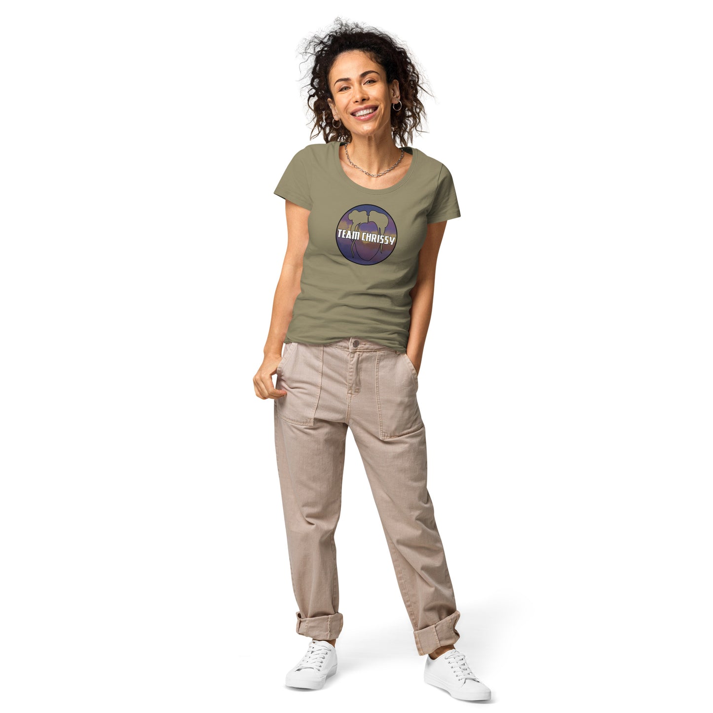 TEAM CHRISSY Women’s Basic Organic T-Shirt