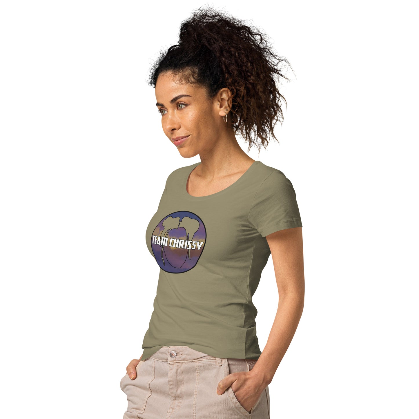 TEAM CHRISSY Women’s Basic Organic T-Shirt