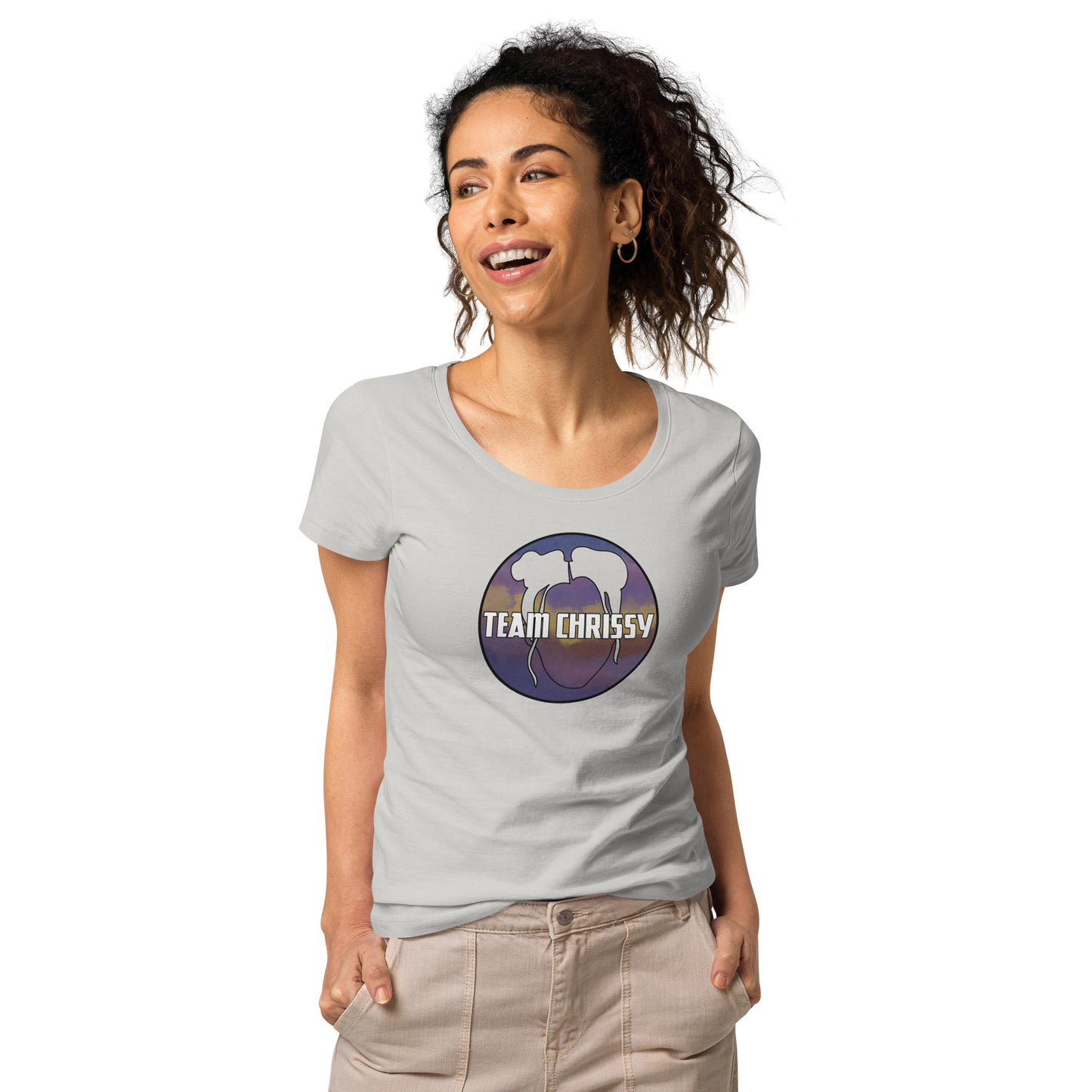 TEAM CHRISSY Women’s Basic Organic T-Shirt