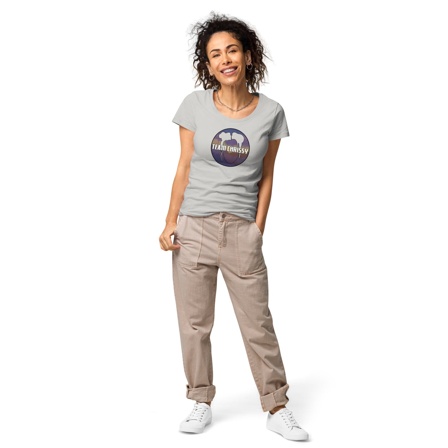 TEAM CHRISSY Women’s Basic Organic T-Shirt