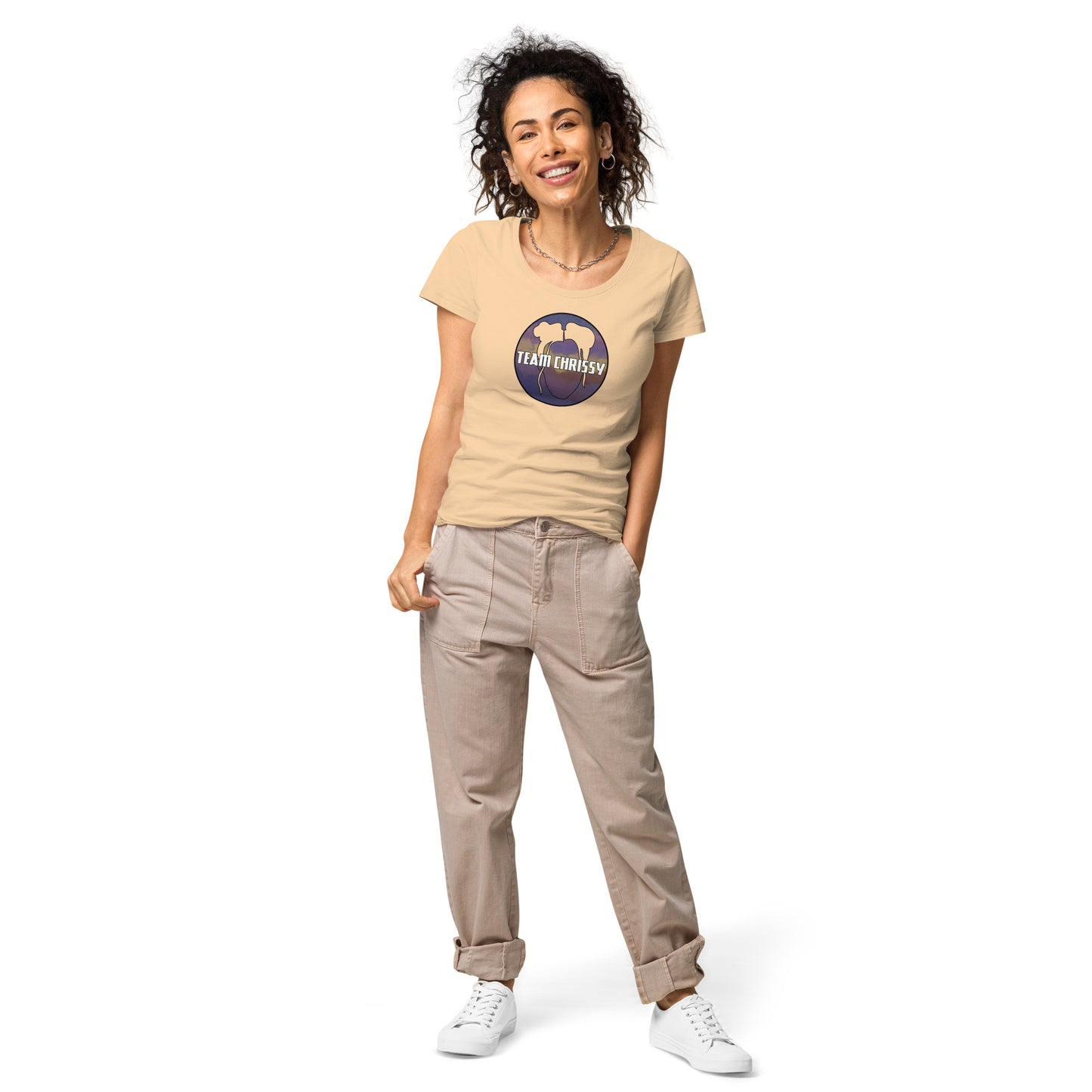 TEAM CHRISSY Women’s Basic Organic T-Shirt
