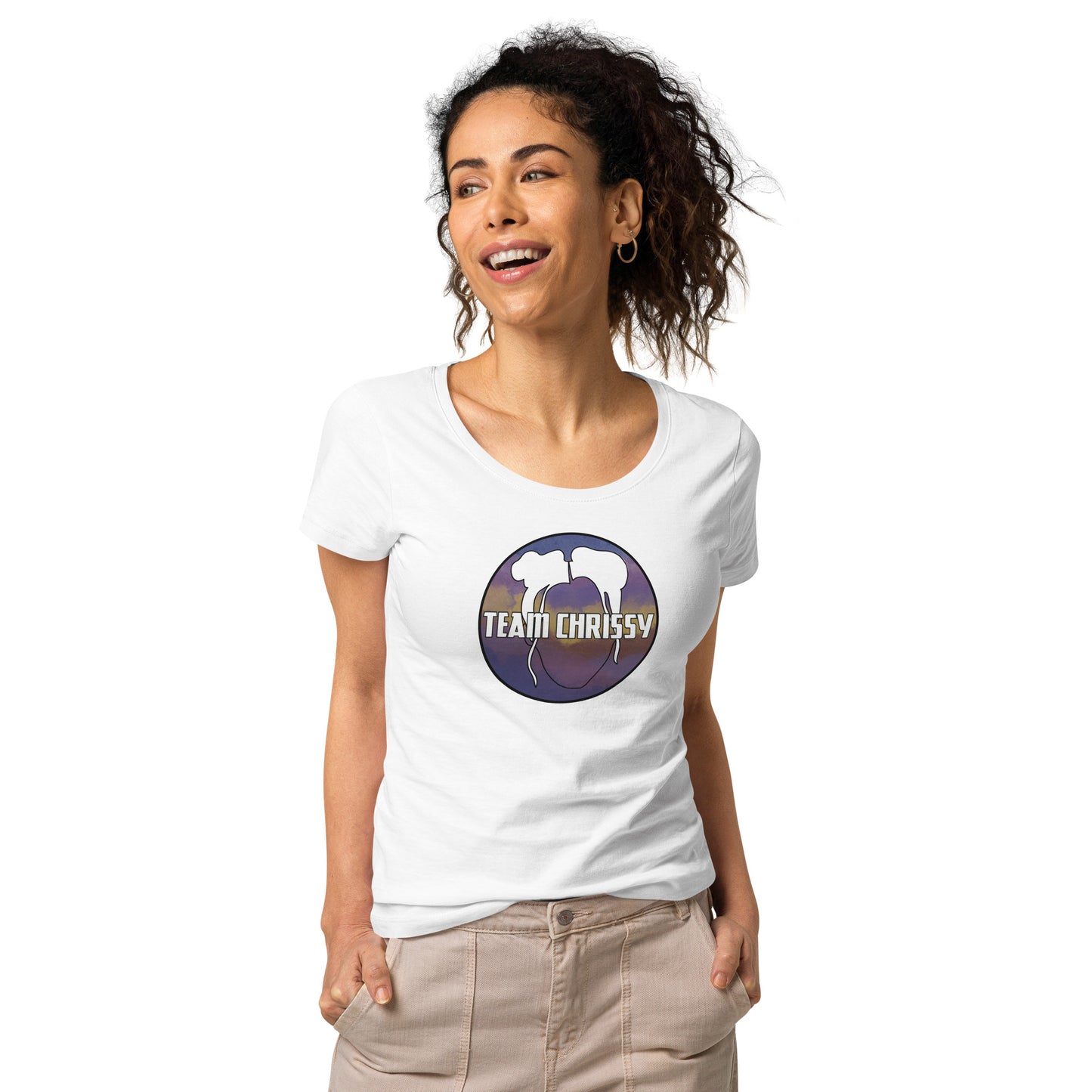TEAM CHRISSY Women’s Basic Organic T-Shirt