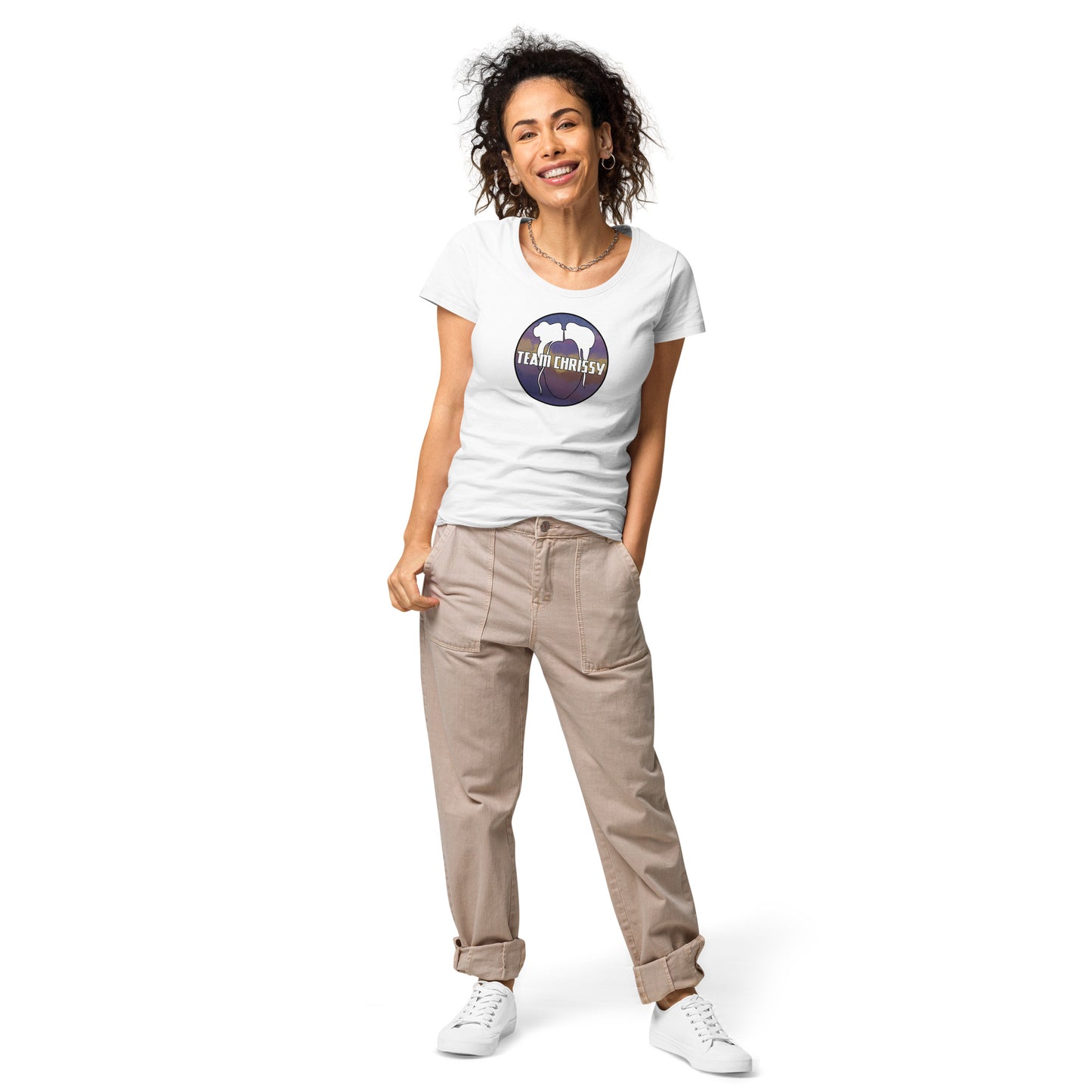 TEAM CHRISSY Women’s Basic Organic T-Shirt