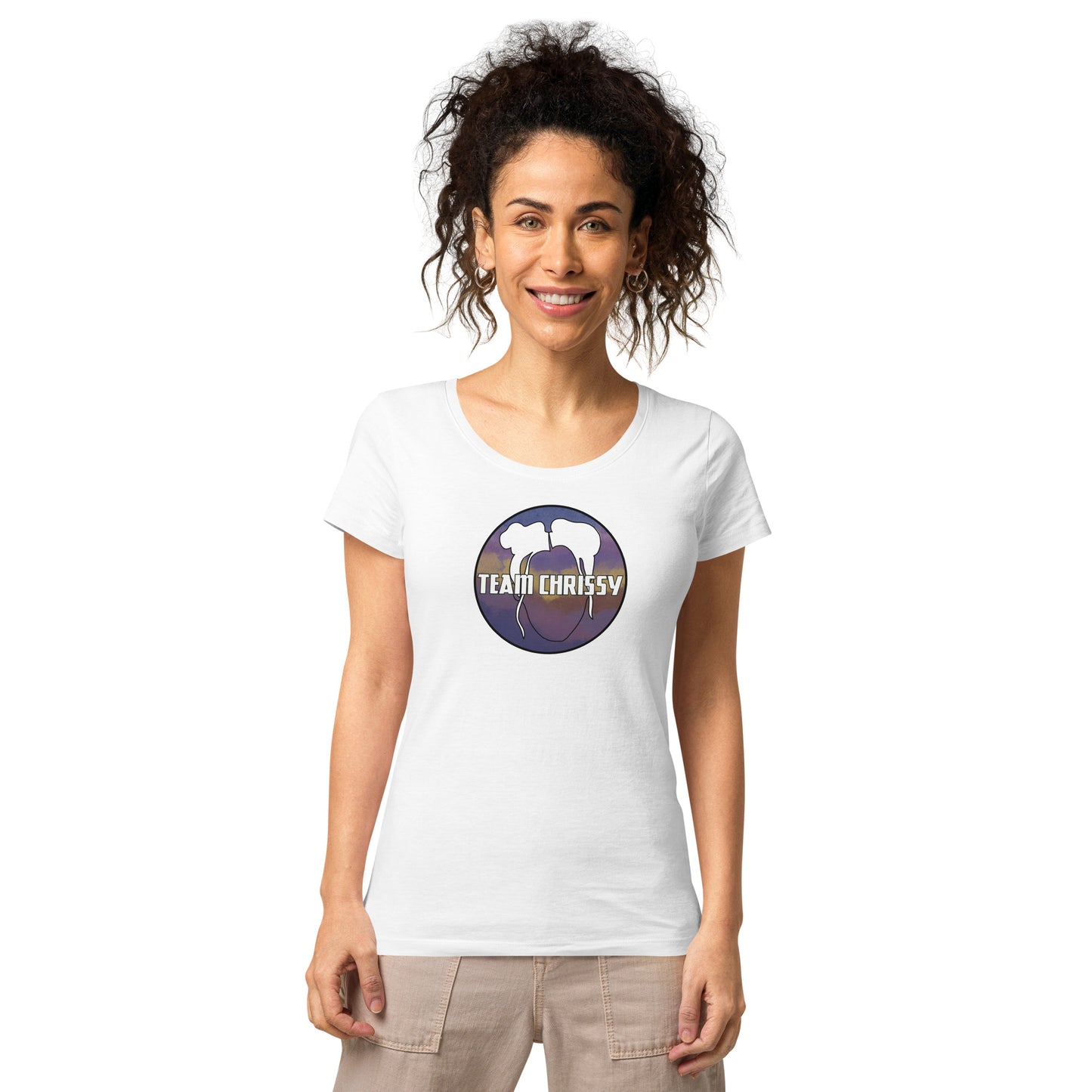 TEAM CHRISSY Women’s Basic Organic T-Shirt