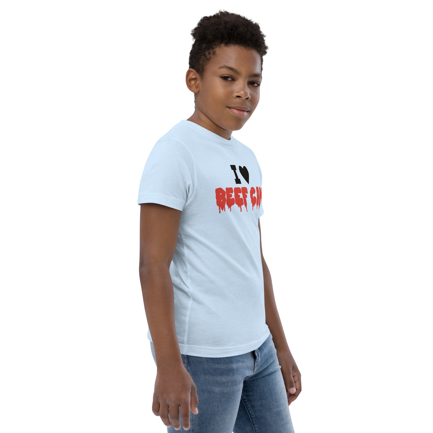 I ❤️ BEEF CAM Youth Jersey T-Shirt