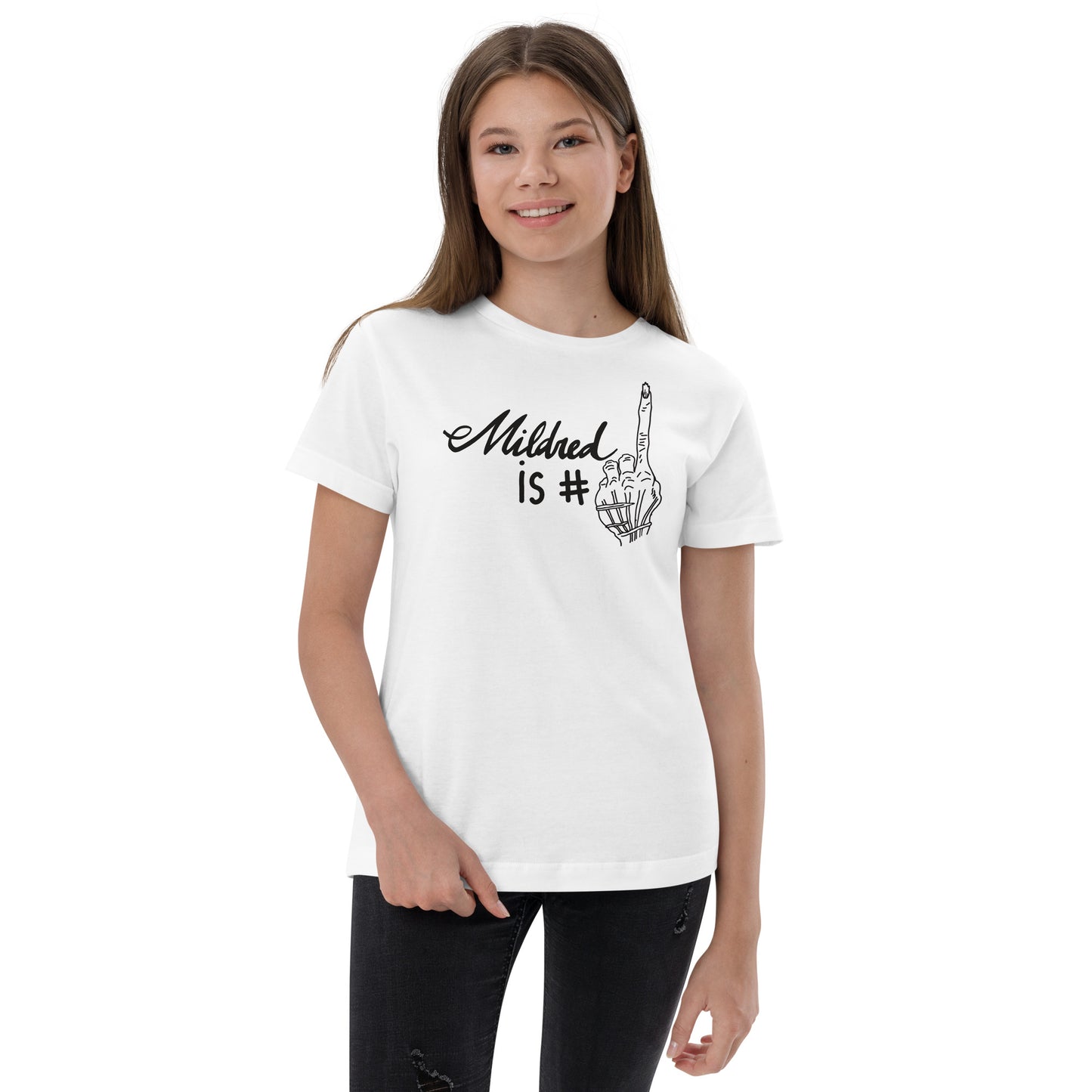 Mildred is #1 Youth Jersey T-Shirt
