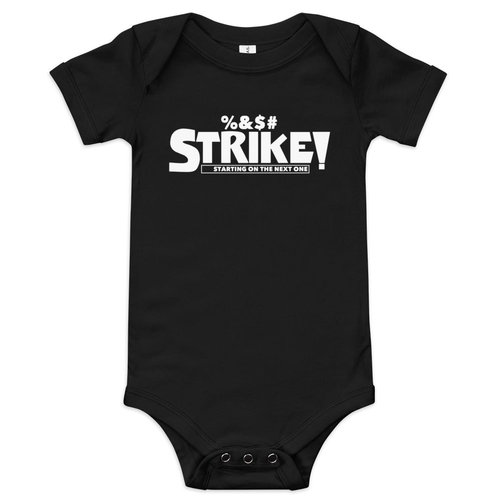 STRIKE! Baby Short Sleeve Onesie