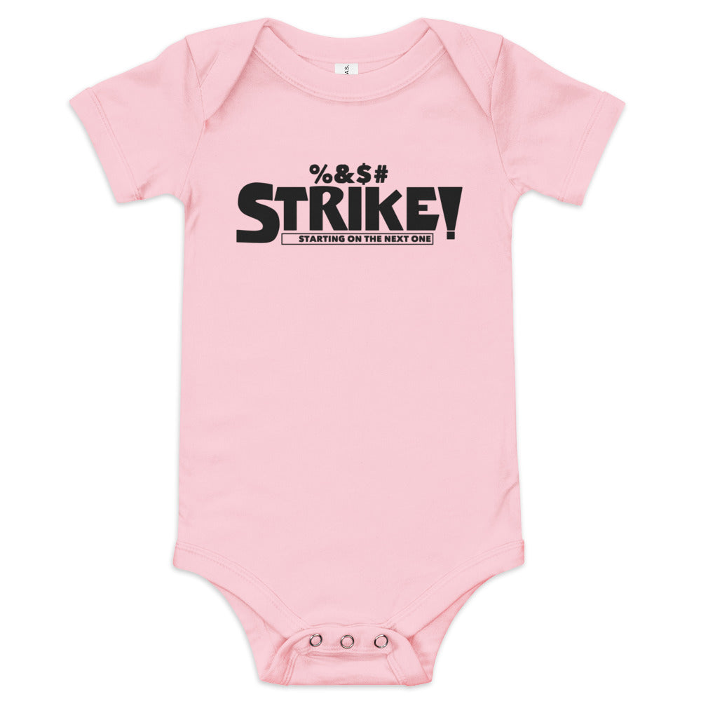 STRIKE! Baby Short Sleeve Onesie