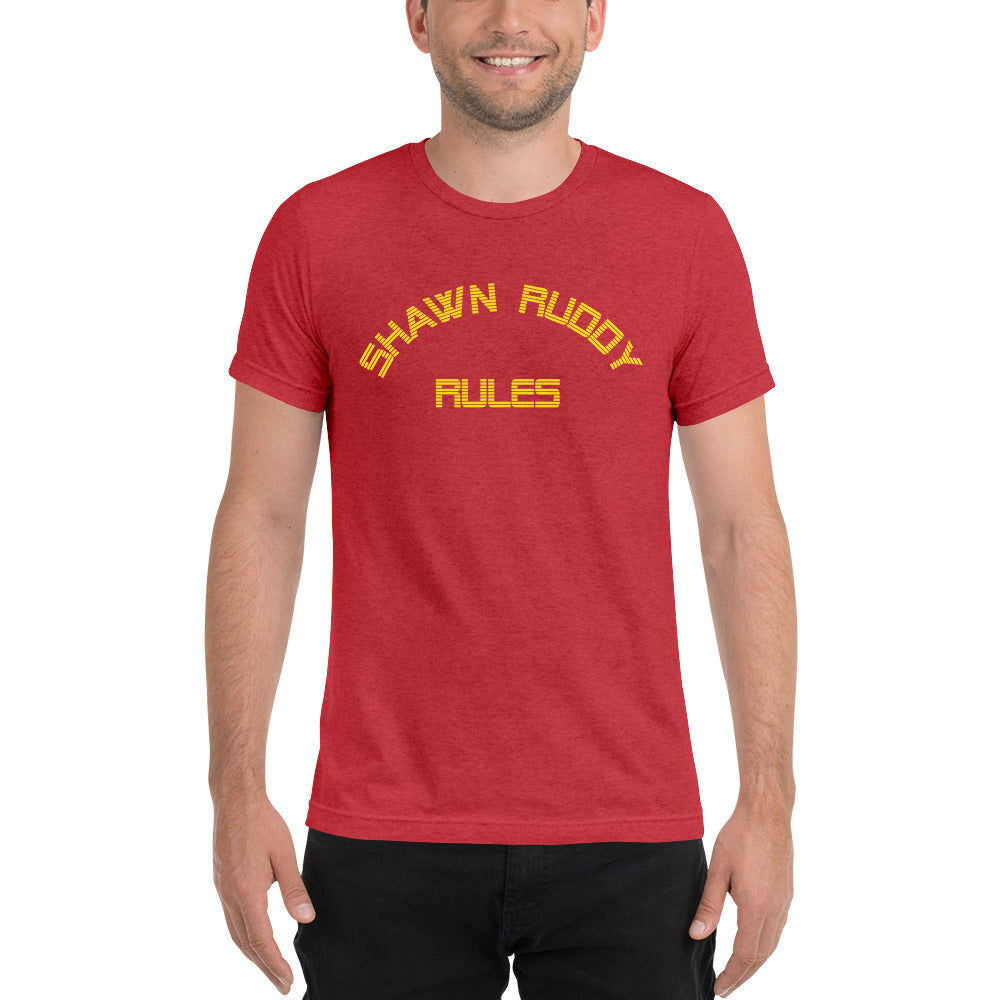 SHAWN RUDDY RULES Unisex Tri-Blend T-Shirt