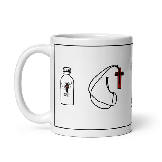 Paranormal Kit White Glossy Mug