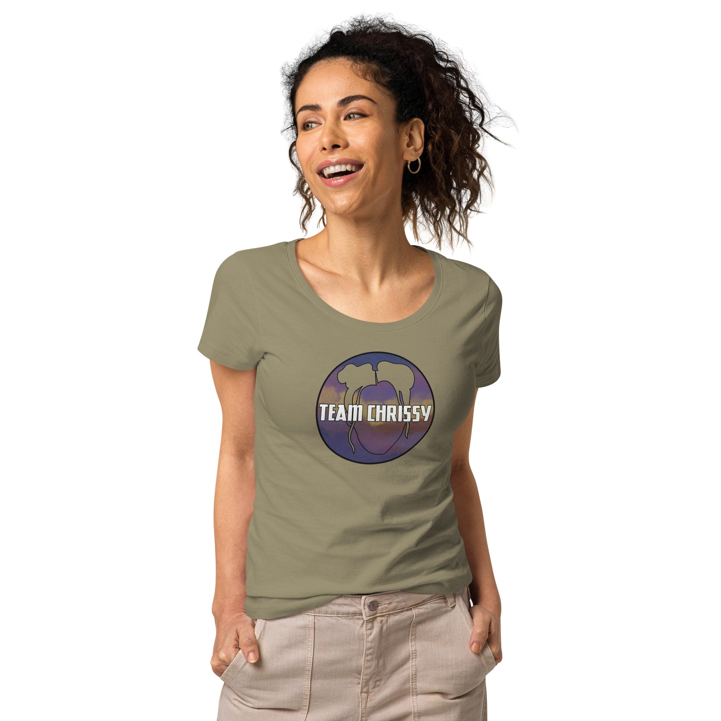 TEAM CHRISSY Women’s Basic Organic T-Shirt